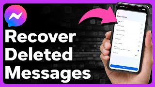 How To Recover Deleted Messages In Messenger [upl. by Assetniuq]