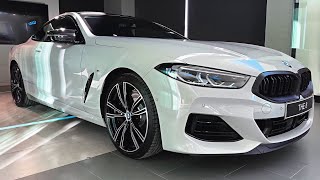 Walkaround the New 2024 8Series BMW M850i Sport Coupe interior and Exterior [upl. by Roarke]