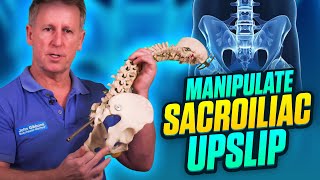 How to Manipulate to correct a Sacroiliac UPSLIP [upl. by Monto998]