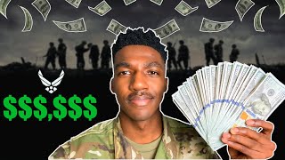 How I Make 100k a Year In The Air Force [upl. by Hadeis754]