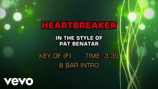 Pat Benatar  Heartbreaker Karaoke [upl. by Lillie]