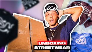 UNBOXING DUN BIG COLIS STREETWEAR avec des outfits [upl. by Gnal]