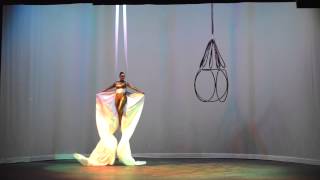 Relevé Aerial Dance Silks Performance at UNF Celebration of Women in the Arts [upl. by Blaire]