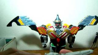 Power Rangers Mystic Force  Titan Megazord Reveiw Megazord Mode [upl. by Garda]