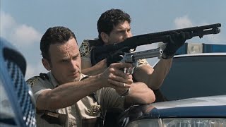 TWD S1E1  Rick gets Shot [upl. by Ardnaeed]