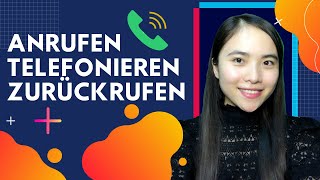 anrufen  telefonieren  zurückrufen ☎ 📞 𝐃𝐞𝐮𝐭𝐬𝐜𝐡 𝐦𝐢𝐭 𝐓𝐚𝐦 𝐍𝐠𝐮𝐲𝐞𝐧 𝐀𝟏𝐀𝟐 [upl. by Jacquette]