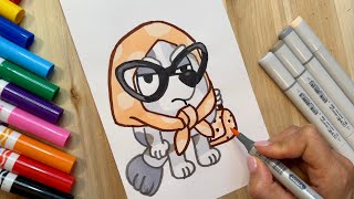 How to Draw Muffin Grouchy Granny [upl. by Elene101]