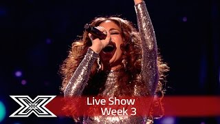 Nicole Scherzinger’s diva mashup  Live Shows Week 3  The X Factor UK 2016 [upl. by Jerad]