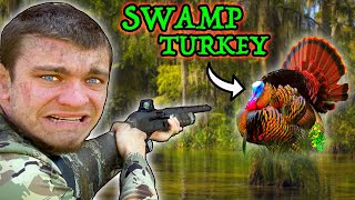 I Hunted Turkeys in the RUTHLESS Florida Swamps [upl. by Yrtua]