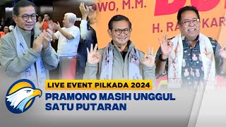 UPDATE PramDoel Menang Satu Putaran Unggul 5006 [upl. by Neville]