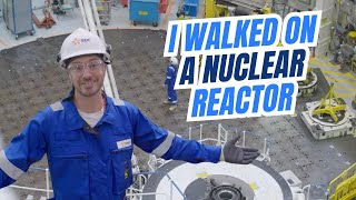 Whats it like to stand on top of a nuclear reactor Go behind the scenes of a nuclear power station [upl. by Ahseem]