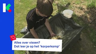 Leren vissen op een echt quotkarperkampquot [upl. by Asyl]