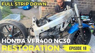 HONDA VFR400 NC30 Restoration Episode 18 [upl. by Spiers]