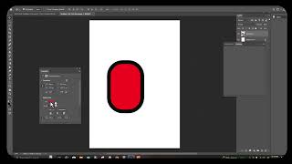 ROUNDED RECTANGLE IN PHOTOSHOP [upl. by Lotta269]