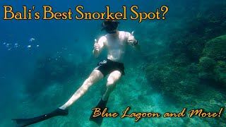 Balis BEST Snorkeling Is this it [upl. by Nickles]