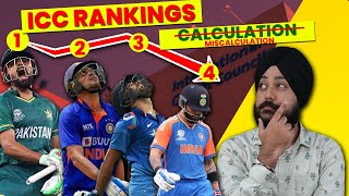 How does the ICC calculate team and player rankings All about ICC rankings Misconceptions answered [upl. by Eolc]