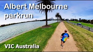 Albert Melbourne parkrun VIC Australia [upl. by Marcus643]