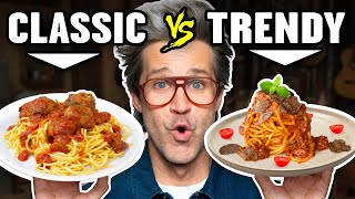 Oldest vs Newest Italian Restaurant Taste Test [upl. by Hatty]