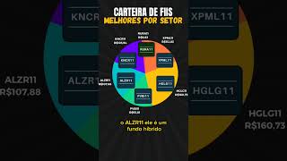 CARTEIRA DE FUNDOS IMOBILIÁRIOS  OS MELHORES SETORES PARA INVESTIR [upl. by Aimek]