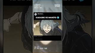 Kakashi VS Mahito naruto jujutsukaisen [upl. by Inama295]