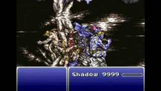 FFVI  FF3 Shadow owns Kefka [upl. by Chelsie]