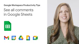 How to see all comments in Google Sheets [upl. by Erasaec]