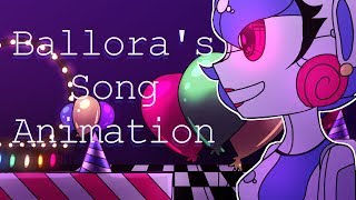 FNAF Animation Balloras Song  FNAF Sister Location [upl. by Esimehc]