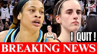 Just Now  Chennedy Carter Just RETIRED After Caitlin Clark Did THIS amp It Shocked WNBA [upl. by Llenor]