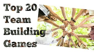 Top 20 Corporate Team Building Games  Team Building Activities [upl. by Adnovaj]