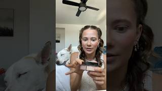 Raspy voice unlocked 😷😭 grwm dogshorts makeup grwmmakeup dog pets doglover [upl. by Archle]