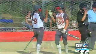 HS Softball PAC 8 Pioneer Valley vs Atascadero [upl. by Reade]