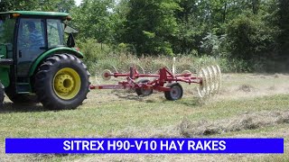 Sitrex H90V10 Hay Rakes  Ford Distributing [upl. by Ringler]