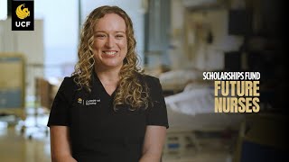 Scholarships Fund Future Nurses  UCF College of Nursing [upl. by Nrol856]