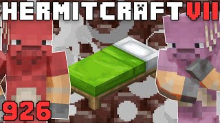 Hermitcraft VII 926 Getting Netherite With Beds [upl. by Jamel]