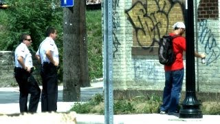 Epic Spray Paint Prank  On Cops [upl. by Brannon]