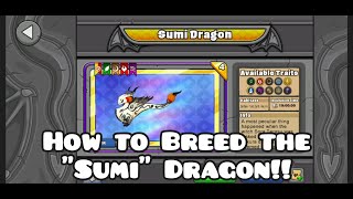 How to Breed the Sumi Dragon in DragonvaleBreeding GuideBreeding tips [upl. by Eelahc]