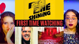 REACTING to The Shining 1980 COMPLETELY DISTURBING First Time Watching Horror Movies [upl. by Nahtanod629]