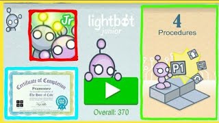 Lightbot Jr Coding Puzzles  PROCEDURES Level 7 [upl. by Ruhtracm]