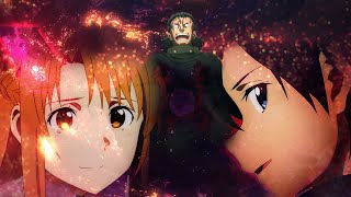 Courtesy Call  Sword Art Online 「AMV」Kirito Awakening [upl. by Eissej]