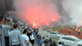 Rijeka  Hajduk Baklje po navijačima Rijeke [upl. by Courtney]