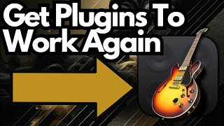 How To Get Plugins To Work With GarageBand After Catalina [upl. by Anytsirk]