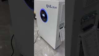 ALL in one solar system 55Kw Mppt 10KWH lithium batterywork with air condition [upl. by Eldwin692]