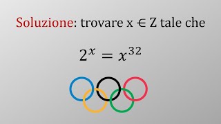 Quiz Olimpiadi di matematicaEquazione particolare [upl. by Elleinwad]