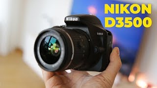 Unboxing The Brand New NIKON D3500  Nikons Cheapest DSLR [upl. by Ahab391]