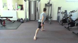 Rotating Lunge 135 degree Lunge [upl. by Nerland]