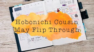 Hobonichi Cousin May Flip Through [upl. by Modestine]