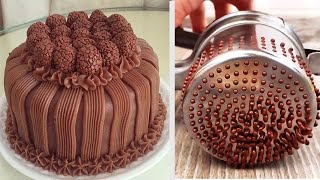 So Yummy Chocolate Cake Recipes for Christmas Party  Easy Cake Decorating Ideas Tutorial [upl. by Vasya657]