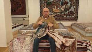 Turkish Silk Hereke Rugs  Learn about real amp fake Hereke carpets [upl. by Heppman86]