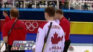 Canada  Mens Curling  Turin 2006 Winter Olympic Games [upl. by Nich175]