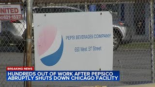 Pepsi abruptly shuts down Chicago plant [upl. by Amelus]